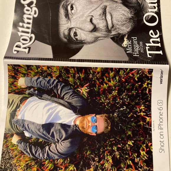 Rolling Stone Magazine MAY 5, 2016 ISSUE #1260 - THE OUTLAW - MERLE HAGGARD - Picture 4 of 16